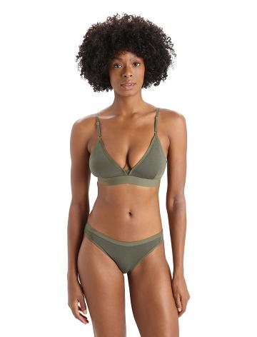 Loden Women's Icebreaker Merino Siren Bra One Piece & Sets | USA 1745DFMN